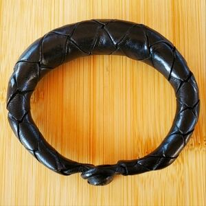 Handcrafed  Braided Leather Bracelet